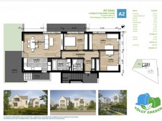 Eladó 97 m²-estársasházi lakás II. kerület (Szépjuhászné) , Vögy utca: 296'400'000 Ft