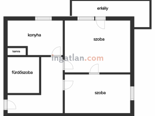 Eladó 60 m²-estársasházi lakás II. kerület (Törökvész) , Pasaréti térhez közel: 119'900'000 Ft