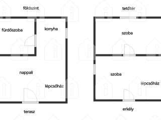 Eladó 46 m²-escsaládi ház III. Kerület (Békásmegyer-Rókahegy) , Óbor utca utca: 69'900'000 Ft