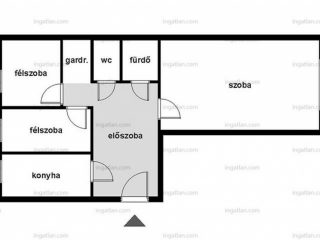 Eladó 56 m²-estársasházi lakás III. Kerület (Békásmegyeri ltp Duna felől) , Panorámás kilátás, Szilke utca: 67'900'000 Ft