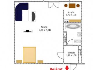 Eladó 29 m²-estársasházi lakás III. Kerület (Óbudai ltp) , Váradi utca: 44'900'000 Ft