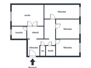 Eladó 73 m²-estársasházi lakás III. Kerület (Pók utcai ltp) , Amfiteátrum utca: 93'900'000 Ft