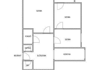 Eladó 64 m²-estársasházi lakás III. Kerület (Újlak) , Dereglye utca: 81'000'000 Ft