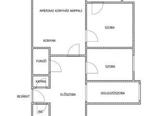 Eladó 64 m²-estársasházi lakás III. Kerület (Újlak) , Dereglye utca: 81'000'000 Ft