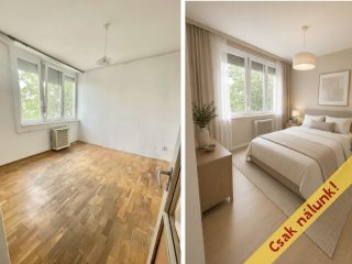 Eladó 55 m²-estársasházi lakás IV. Kerület (Izzó lakótelep) , Izzó lakótelepen AZONNAL költözhető lakás: 56'500'000 Ft