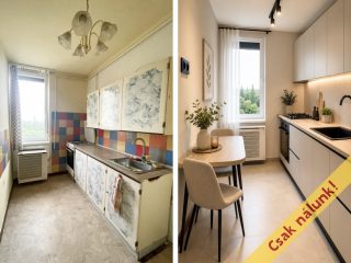 Eladó 55 m²-estársasházi lakás IV. Kerület (Izzó lakótelep) , Izzó lakótelepen AZONNAL költözhető lakás: 56'500'000 Ft