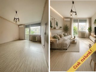 Eladó 55 m²-estársasházi lakás IV. Kerület (Izzó lakótelep) , Izzó lakótelepen AZONNAL költözhető lakás: 56'500'000 Ft