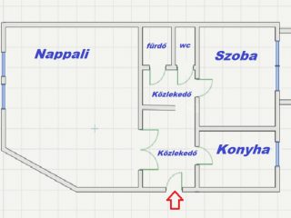 Eladó 61 m²-estársasházi lakás IV. Kerület (Káposztásmegyer I.) , Ügető utca: 80'000'000 Ft