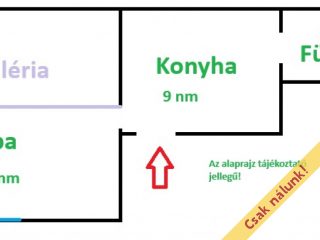Eladó 24 m²-estársasházi lakás IV. Kerület (Újpest) , Berda József utca: 27'500'000 Ft