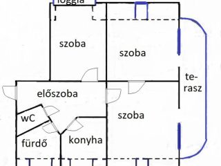 Eladó 77 m²-estársasházi lakás IV. Kerület (Újpest) , Deák Ferenc utca: 83'900'000 Ft