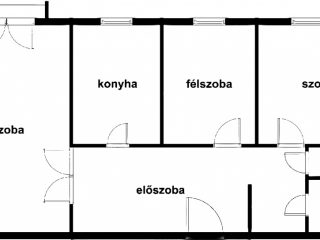 Kiadó 67 m²-estársasházi lakás IV. Kerület (Újpest) , Hajló utca: 260'000 Ft