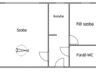 Eladó 35 m²-estársasházi lakás IV. Kerület (Újpest) , Laborfalvi Róza utca: 49'900'000 Ft