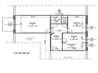 Eladó 52 m²-estársasházi lakás IV. Kerület (Újpest) , Latabár Kálmán utca: 64'900'000 Ft