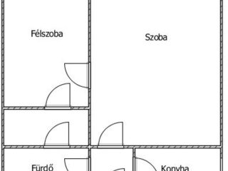 Kiadó 46 m²-estársasházi lakás IV. Kerület (Újpest) , Rózsa utca: 190'000 Ft