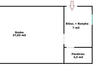 Eladó 30 m²-estársasházi lakás IV. Kerület (Újpest) , Újpest: 36'900'000 Ft