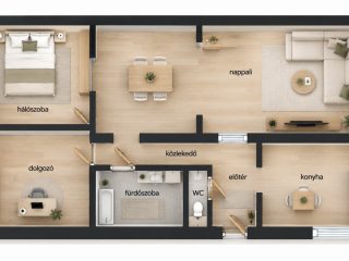 Eladó 67 m²-estársasházi lakás IV. Kerület (Újpest) , Újpest: 84'900'000 Ft