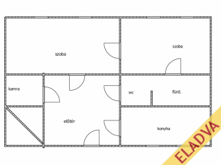Eladó 65 m²-estársasházi lakás IV. Kerület (Újpest-kertváros) , Ambrus Zoltán utca: 61'700'000 Ft