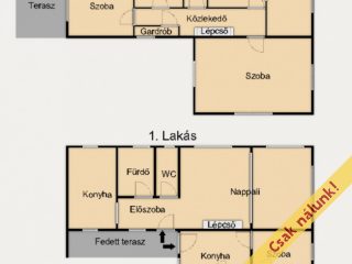 Eladó 259 m²-escsaládi ház IV. Kerület (Újpest-kertváros) , Blaha Lujza utca: 155'000'000 Ft