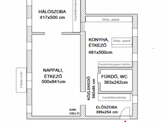 Eladó 113 m²-estársasházi lakás IX. Kerület (Belső Ferencváros) , Kálvin tér közeli utca: 204'800'000 Ft
