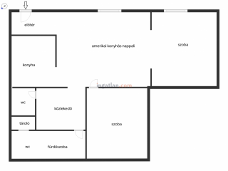 Eladó 76 m²-estársasházi lakás IX. Kerület (Belső Ferencváros) , Nagyvárad tér utca: 55'800'000 Ft