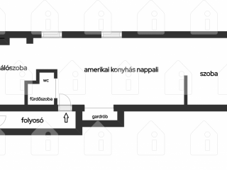 Eladó 25 m²-estársasházi lakás IX. Kerület (Belső Ferencváros) , Tompa utca: 54'990'000 Ft