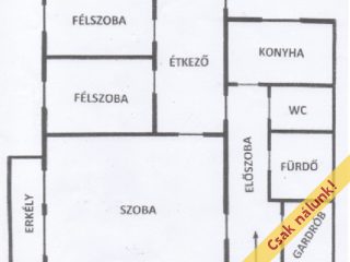 Eladó 58 m²-estársasházi lakás IX. Kerület (József Attila ltp.) , Csárdás köz: 69'800'000 Ft