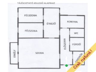 Eladó 58 m²-estársasházi lakás IX. Kerület (József Attila ltp.) , Csárdás köz: 69'800'000 Ft
