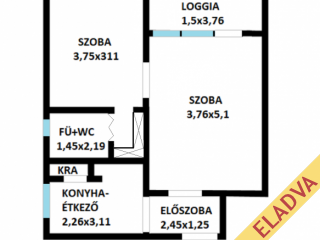 Eladó 52 m²-estársasházi lakás IX. Kerület (József Attila ltp.) , Dési Huber utca: 62'900'000 Ft
