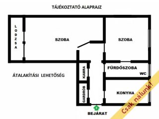 Eladó 55 m²-estársasházi lakás IX. Kerület (József Attila ltp.) , Dési Huber utca: 64'900'000 Ft