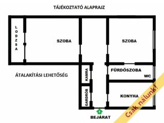 Eladó 55 m²-estársasházi lakás IX. Kerület (József Attila ltp.) , Dési Huber utca: 64'900'000 Ft