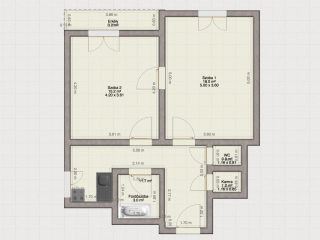 Eladó 51 m²-estársasházi lakás IX. Kerület (József Attila ltp.) , Üllői út 159: 68'500'000 Ft