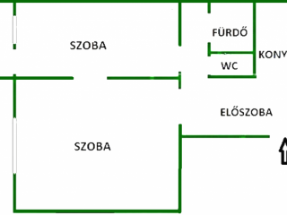 Eladó 53 m²-estársasházi lakás IX. Kerület (József Attila ltp.) , Üllői út: 67'500'000 Ft