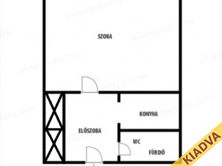 Kiadó 28 m²-estársasházi lakás IX. Kerület (József Attila ltp.) , Üllői út: 160'000 Ft