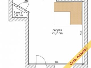 Eladó 70 m²-estársasházi lakás IX. Kerület (Középső Ferencváros (Rehabilitációs terület)) , Angyal utca: 110'000'000 Ft