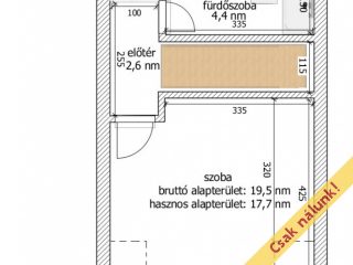 Eladó 70 m²-estársasházi lakás IX. Kerület (Középső Ferencváros (Rehabilitációs terület)) , Angyal utca: 110'000'000 Ft