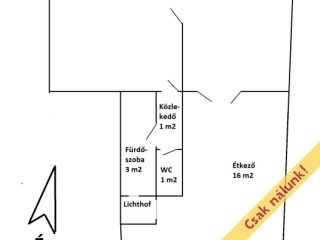 Eladó 65 m²-estársasházi lakás IX. Kerület (Középső Ferencváros (Rehabilitációs terület)) , Mester utca: 93'000'000 Ft