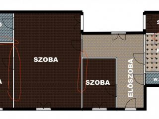 Eladó 106 m²-estársasházi lakás IX. Kerület (Középső Ferencváros (Rehabilitációs terület)) , Mester utca: 114'900'000 Ft