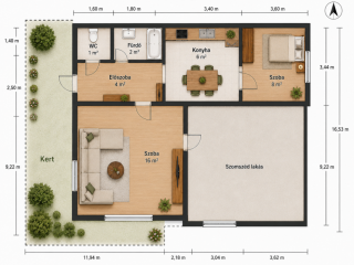 Eladó 37 m²-essorház IX. Kerület (Külső Ferencváros) , Osztag u. utca: 43'000'000 Ft