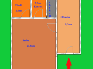 Eladó 35 m²-estársasházi lakás V. Kerület (Bank negyed) , Arany János utca: 64'900'000 Ft