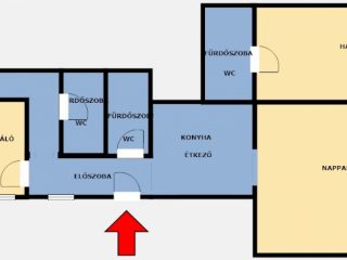 Eladó 183 m²-estársasházi lakás V. Kerület (Bank negyed) , Október 6 utca: 344'000'000 Ft