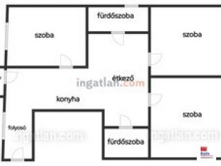Kiadó 84 m²-estársasházi lakás V. Kerület (Belváros) , Károly körút: 550'000 Ft