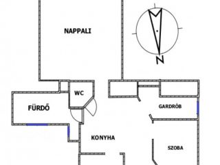 Eladó 78 m²-estársasházi lakás V. Kerület (Lipótváros) , Báthory utca: 437'000 EUR