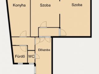 Eladó 82 m²-estársasházi lakás VI. Kerület (1068 irányítószám) , Felső erdősor utca: 96'000'000 Ft