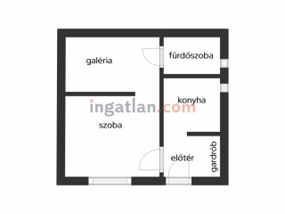 Kiadó 28 m²-estársasházi lakás VI. Kerület (Diplomatanegyed) , Benczúr utca: 190'000 Ft