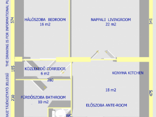 Eladó 71 m²-estársasházi lakás VI. Kerület (Nagykörúton belül) , ANDRÁSSY ÚT mellett: 89'900'000 Ft