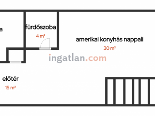 Eladó 83 m²-estársasházi lakás VI. Kerület (Terézváros) , Eötvös utca: 125'000'000 Ft