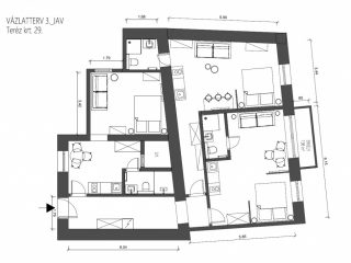 Eladó 101 m²-estársasházi lakás VI. Kerület (Terézváros) , Teréz körút: 189'000'000 Ft