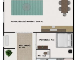 Eladó 36 m²-estársasházi lakás VII. Kerület (Belső-Erzsébetváros) , Hársfa utca: 79'900'000 Ft