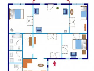 Eladó 136 m²-estársasházi lakás VII. Kerület (Belső-Erzsébetváros) , István utca: 119'900'000 Ft