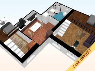 Eladó 44 m²-estársasházi lakás VII. Kerület (Középső-Erzsébetváros) , Almássy tér: 75'900'000 Ft